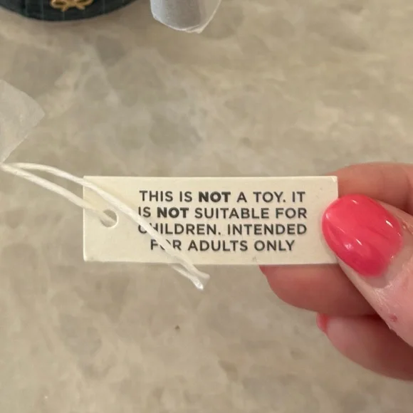 Anya Hindmarch Brands Ad Vil Coin Purse Bag Charm Keychain - Picture 6 of 10